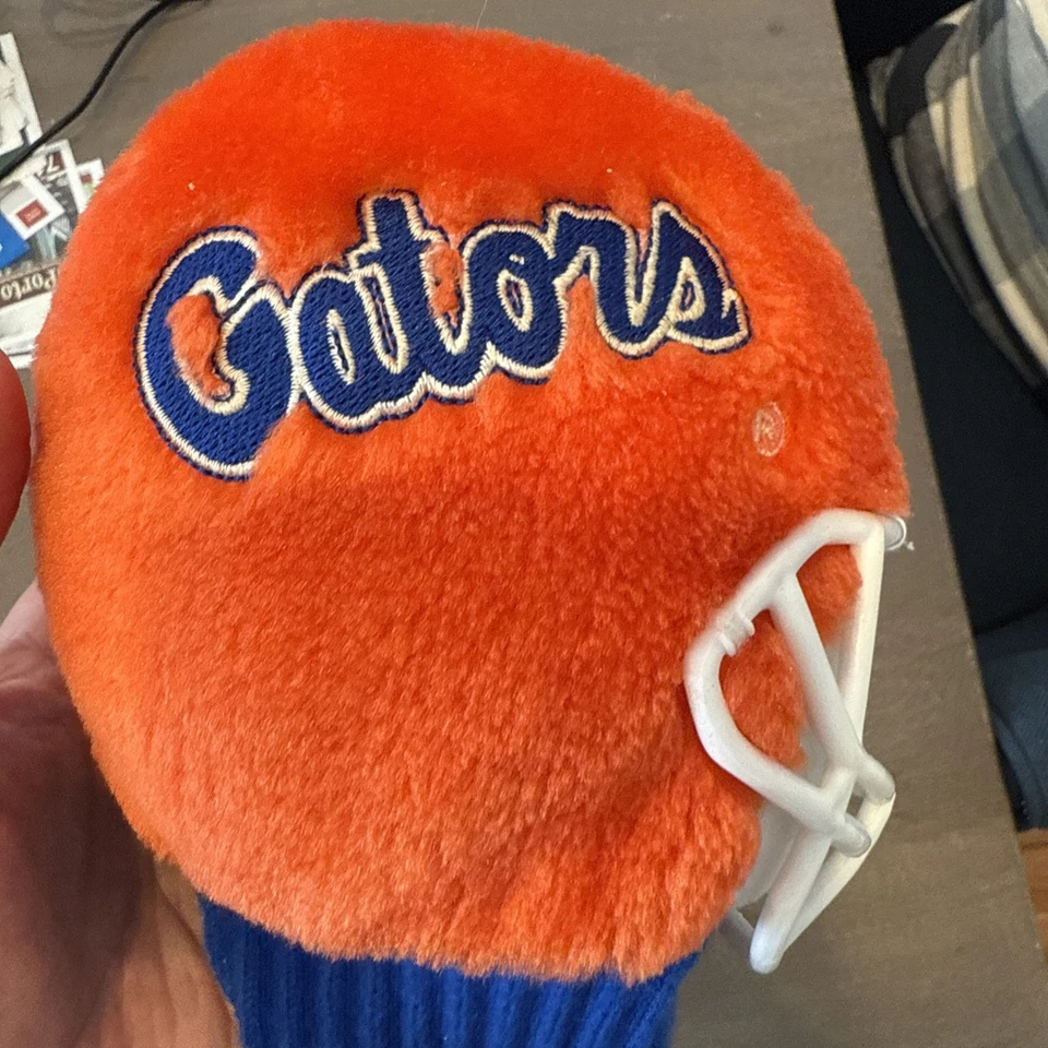 Vintage University Of Florida UF Gators Football Golf Club Driver Head Cover - Image 4 of 4