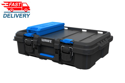 Stack System Tool Box with Small Blue Organizer & Dividers, Fits 'S Modular  