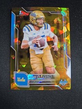 2025 Bowman Chrome University Sapphire Gold /50 Pierce Clarkson #156