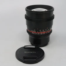 Rokinon Cine DS 85mm T1.5 AS IF UMC Full Frame Cine Lens for Micro Four Thirds