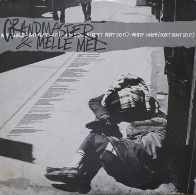 Grandmaster Flash  - White Lines Don't Don't Do It US Street Mix - G12170z