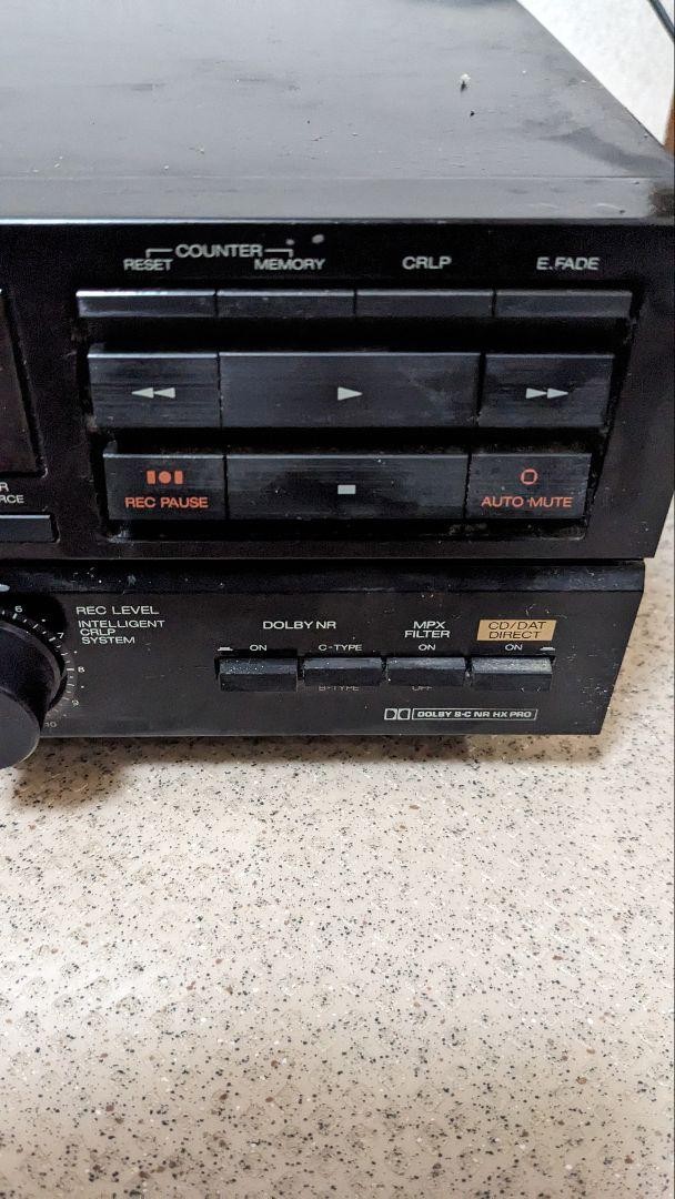 Gx-Z6100 Stereo Cassette Deck A&D Power Confirmed Vintage Audio