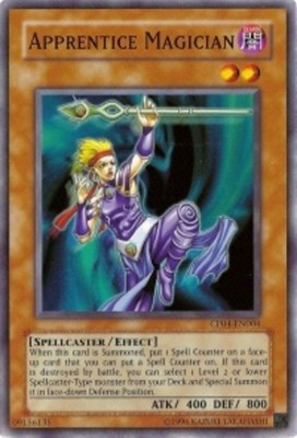 Apprentice Magician - SDSC-EN008 - Common - Unlimited Edition - Lightly Played