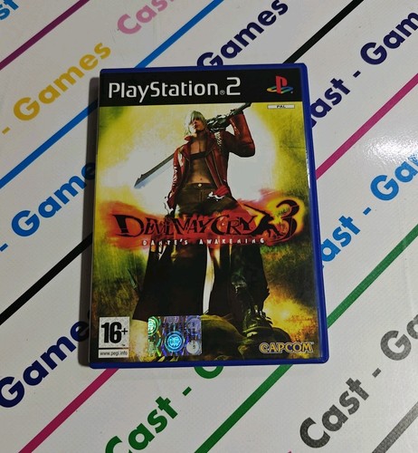 DEVIL MAY CRY 3 PS2 KOMPLETT MIT ITALIENISCHER DEMO DISC NEU PERFEKT