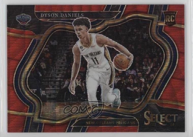 2022-23 Panini Select Courtside Red Wave Prizm Dyson Daniels #271 11dc