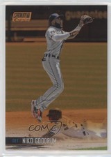 2021 Topps Stadium Club Chrome Orange Refractor 3/25 Niko Goodrum #68 x5u