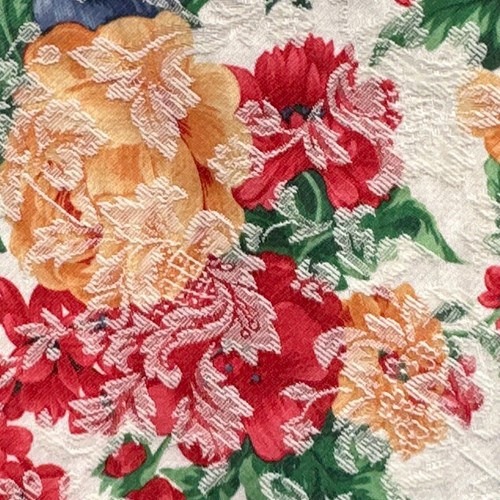 VTG 90s Little Girl Dress Sz 8 Cottagecore Easter Floral Drop Waist Chiffon USA - Picture 13 of 20