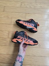 Merrell  Moab Speed 2 Mid orange waterproof hiking sneakers  KIDS 3