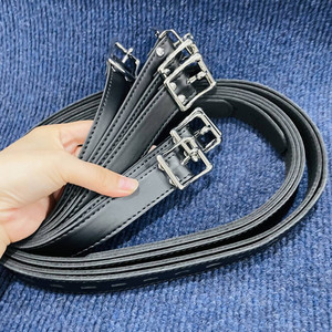 7pcs PU Leather Bondage Belt Full Body Harness Straps Rope Lock Adjustable BDSM