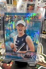 2023 Upper Deck Goodwin Champions - All-World Iga Swiatek #AW-6 Aqua (RC)