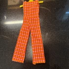 BARBIE...VINTAGE 1970s One Piece Bell Bottoms Outfit. Good Condition