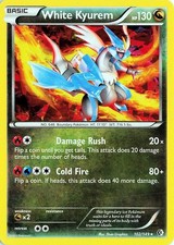 White Kyurem 102/149 HOLO Boundaries Crossed NM