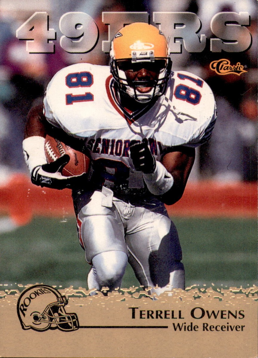 その他 UpperDeck Terrell Owens NFL 1996 Rookie 1996 Classic NFL Rookies Gold #94 Terrell Owens RC Rookie Card | eBay