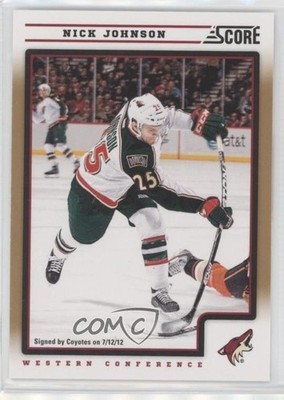 2012-13 Score Gold Rush Nick Johnson #242 15nc