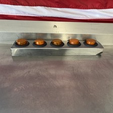 Peterbilt 377-379 SS Air Cleaner Light Bar with 5- 2  Lights - 18  Length