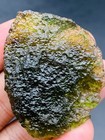 94Ct Moldavite Genuine Raw Moldavite Crystal from Czech Republic PIC certificate — photo 1