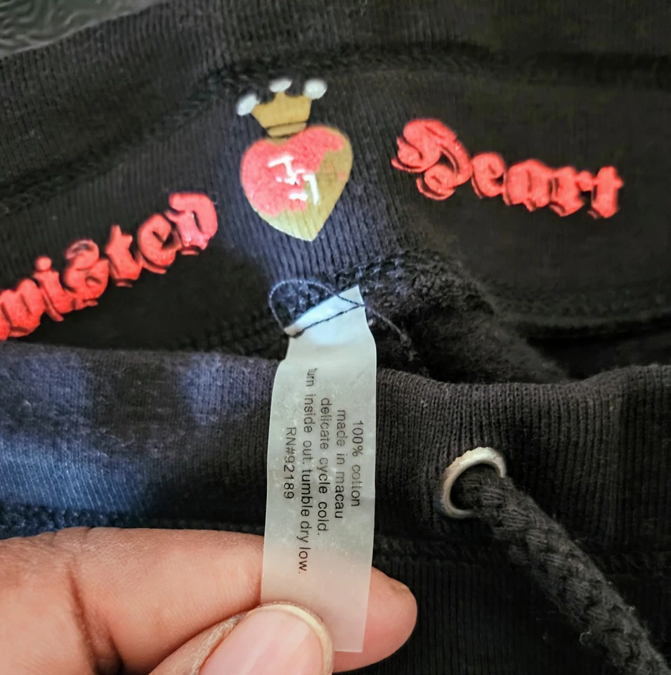 Twisted Heart Women Black Knee Length Shorts Sz. 31/P - Изображение 3 из 4