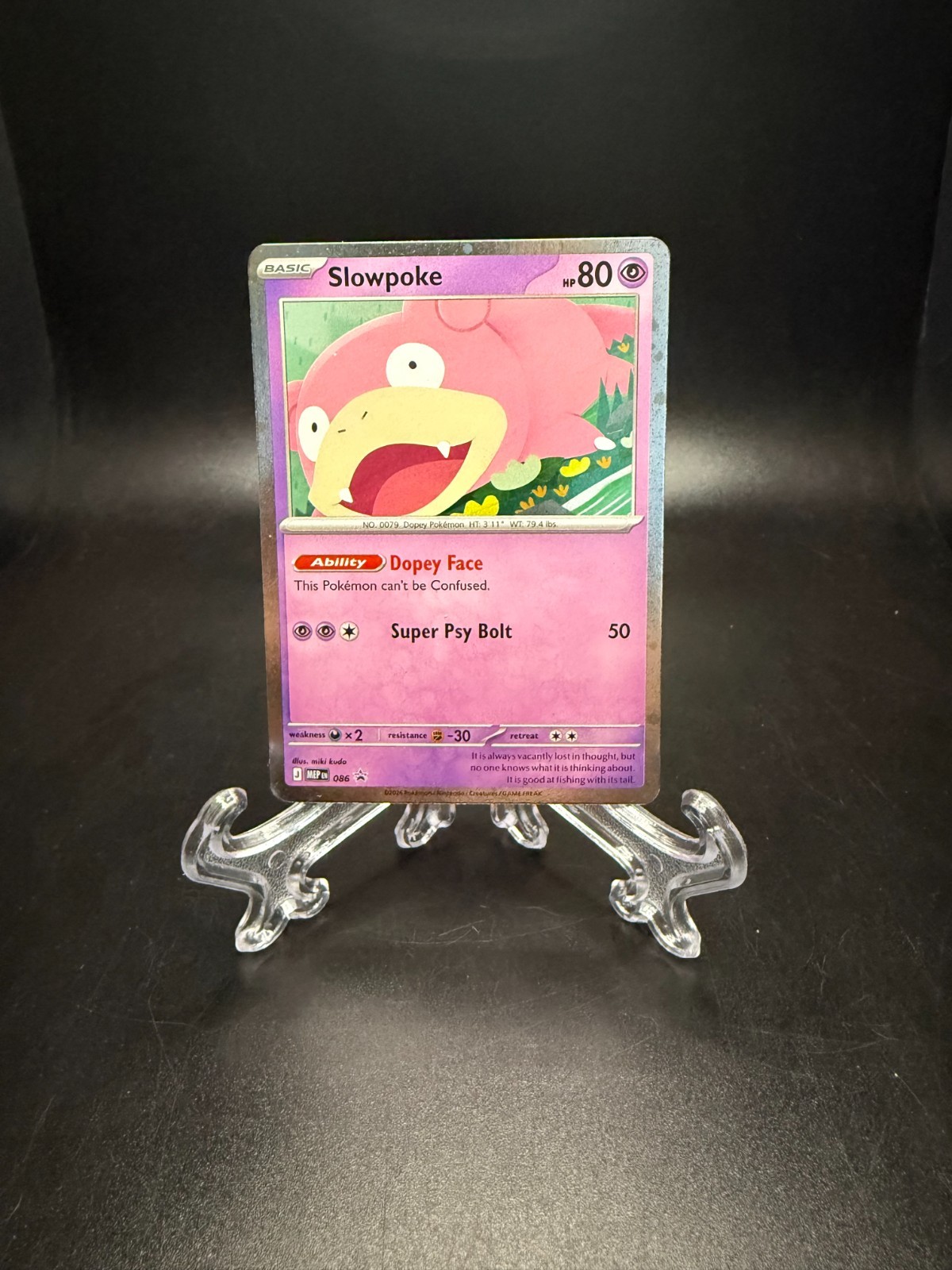 Slowpoke Promo MEP 086 Pitch Black Checklane