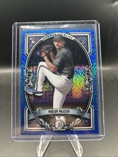 Topps Bowman Sterling Blue Mojo Refractor BSI-8 Nolan McLean /150