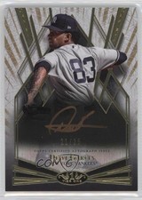 2022 Topps Tier One Break Out Bronze Ink 21/25 Deivi Garcia #BOA-DG Auto 6fs