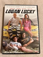 Logan Lucky DVD 2017 Channing Tatum Adam Driver Daniel Craig Steven Soderbergh