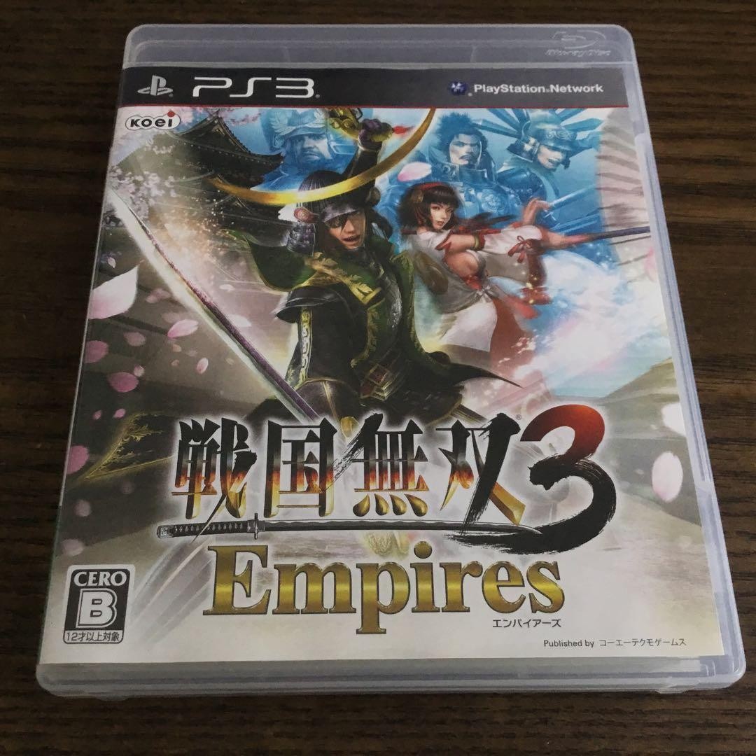 Sengoku Musou 3 Empires PS3 PlayStation 3 Used Tested Japanese ver with Case