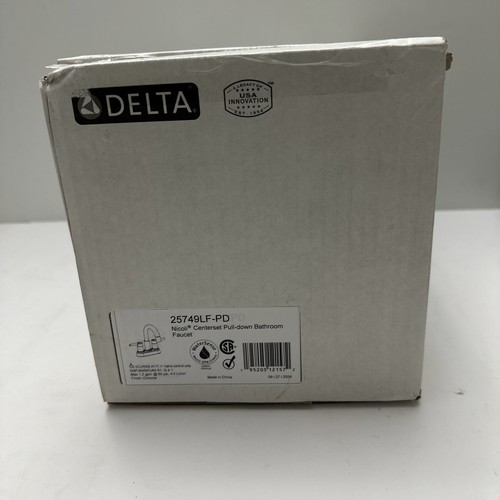 Delta 25749LF-PD - Nicoli Bathroom Faucet- Chrome - Picture 1 of 8