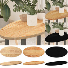 Oval Tischplatte Massivholz Eiche Ersatz Holz Tish Platte Möbelplatte Holzplatte