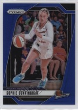 2024 Panini Prizm WNBA Blue Prizm 107/199 Sophie Cunningham #117 1kc2