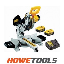 DEWALT DCS365M2 18v Slide mitre saw 184mm blade