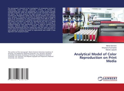 Mariia Semeniv (u. a.) | Analytical Model of Color Reproduction on Print Media