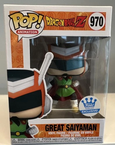 Funko Pop! Vinyl: Dragon Ball Z Great Saiyaman Vaulted Exclusive #970 NEW 117 -1