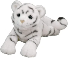 Zahara DLUX 20" White Tiger Douglas Plush Stuffed Animal Wild Cat Cuddle Bengal