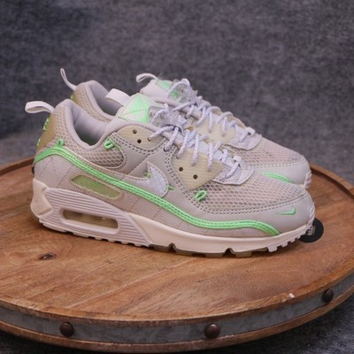 Nike Air Max 90 Sail Neon Green Mens Size 5.5 / Womens 7 Sneaker Shoe CZ9078-010