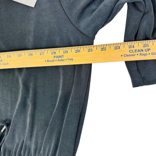 Tuta Chicos Travelers 3 cravatte in vita grigia senza ferro tagliata manica 3/4 XL nuova con etichette - Foto 5 di 13