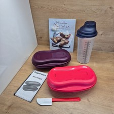 Tupperware Set 2x Omelett-Meister Shake It Rezepte Topschaber NEU