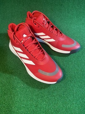 Adidas Bounce Legends Red Basketball Sneakers, IE7846, Men s Size 13