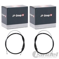 2X JP Group Handbremsseile Hinten Passend FüR VW FOX Polo Seat Ibiza Skoda Fabia