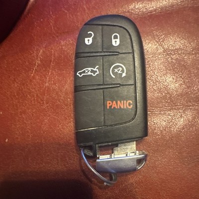 OEM ELECTRONIC 5 BUTTON REMOTE START KEY FOB FOR 2011-2018 DODGE 