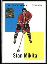 2001-02 Topps / OPC Archives Stan Mikita Rookie Card Reprint #14 ~ NM-MT+ ~. rookie card picture