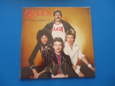 Queen Live at Estadio Jose Amalntani Buenos Aires LP (2024) NEW Shrink Wrap Tear