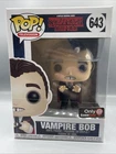 FUNKO Pop!  Stranger Things Vampire BOB #643 GameStop Exclusive w/ Protector