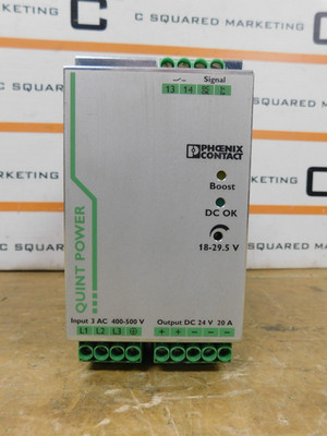 Phoenix Contact QUINT-PS/3AC/24DC/20 Power Supply used CSQ