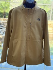 The North Face Apex Bionic 3 Jacket 2X Men's Brown WindWall Softshell Pro