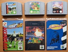 ebay® Auktion 358892330793 | Nintendo 64 N64 | Super Mario 64 | International Superstar Soccer | Lamborghini Thumbnail of ebay® auction 358892330793 | Nintendo 64 N64 | Super Mario 64 | International Superstar Soccer | Lamborghini