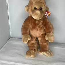 Ty Beanie Buddy BONGO The Monkey Stuffed Plush Toy 14"