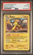 RAIKOU HOLO 55/162 BREAKTHROUGH POKEMON PSA 8