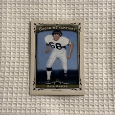 DAVE CASPER 2013 UPPER DECK GOODWIN CHAMPIONS FOOTBALL CARD #127