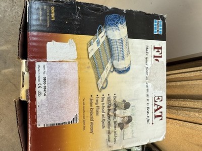 Laticrete Electric Floor Warming Kit Radiant Heat Mat System, 70.5 240v