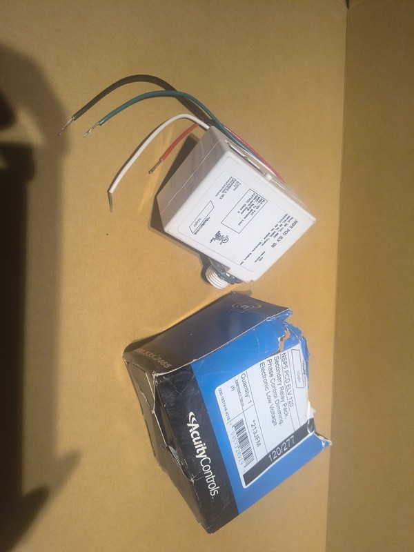 Acuity Controls NSP5 PCD ELV 120 Secondary Relay Pack 213JFM